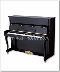 Siyah Parlak Öğretim Modeli 88 Tuşlu Dik/Akustik/Sessiz Piyano (AUP-120)