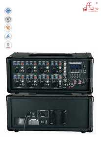 2 x Band EQ PA 8 Kanal Mobil Güç Amplifikatörü (APM-0815U)