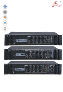 Müzik Aletleri 3MIC Tiz Bas Genel Seslendirme Güç Amplifikatörü Zil Uçlu (APMP-02180BCS)