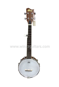 26' 5 telli sapelli kontrplak rezonatör Seyahat banjo (ABO125)