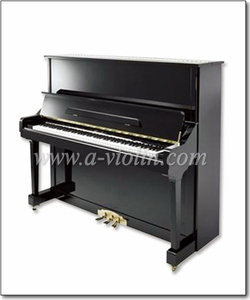 88 Tuşlu Akustik Dik Piyano/ Yükseltme Modeli Siyah Parlak Sessiz Piyano (AUP-131)