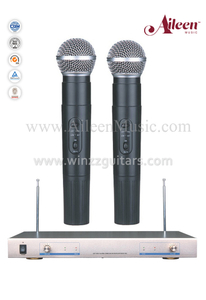 Toptan Siyah FM El VHF Mic Kablosuz Mikrofon (AL-920VM)