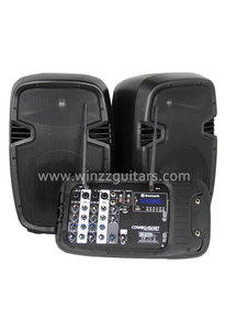 Aktif Woofer Amplifikatör Taşınabilir PA Sistemi (PPS-01200MDT)