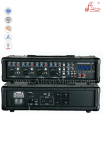 XLR Dengeli 4 Kanal PA Amplifikatör Tiz Bas EQ Mobil Güç Amplifikatörü (APM-0430BU)
