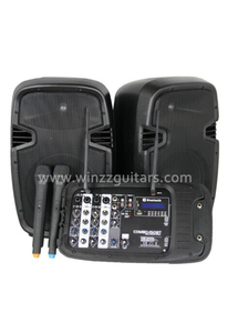 D Sınıfı Amplifikatör Aktif Taşınabilir PA Sistemi (PPS-01200MTW)