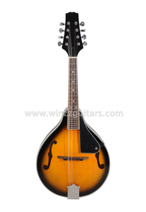 A Style F Delik Ihlamur Kontrplak Mandolin Gitar (AM02A)
